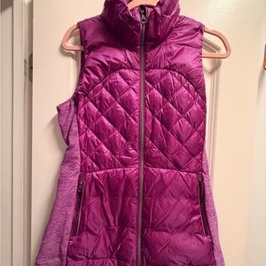 Lululemon Purple Quilted Vest